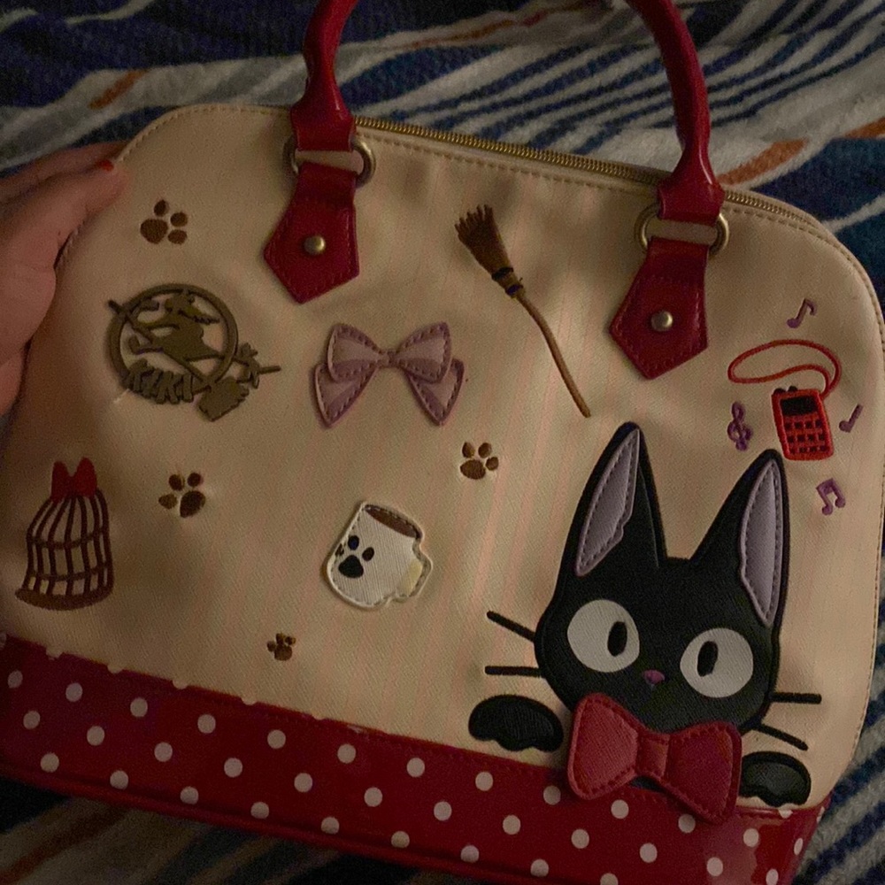 Bioworld Studio Ghibli black cat bag